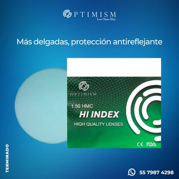 Micas hi index primera, segunda y tercer serie