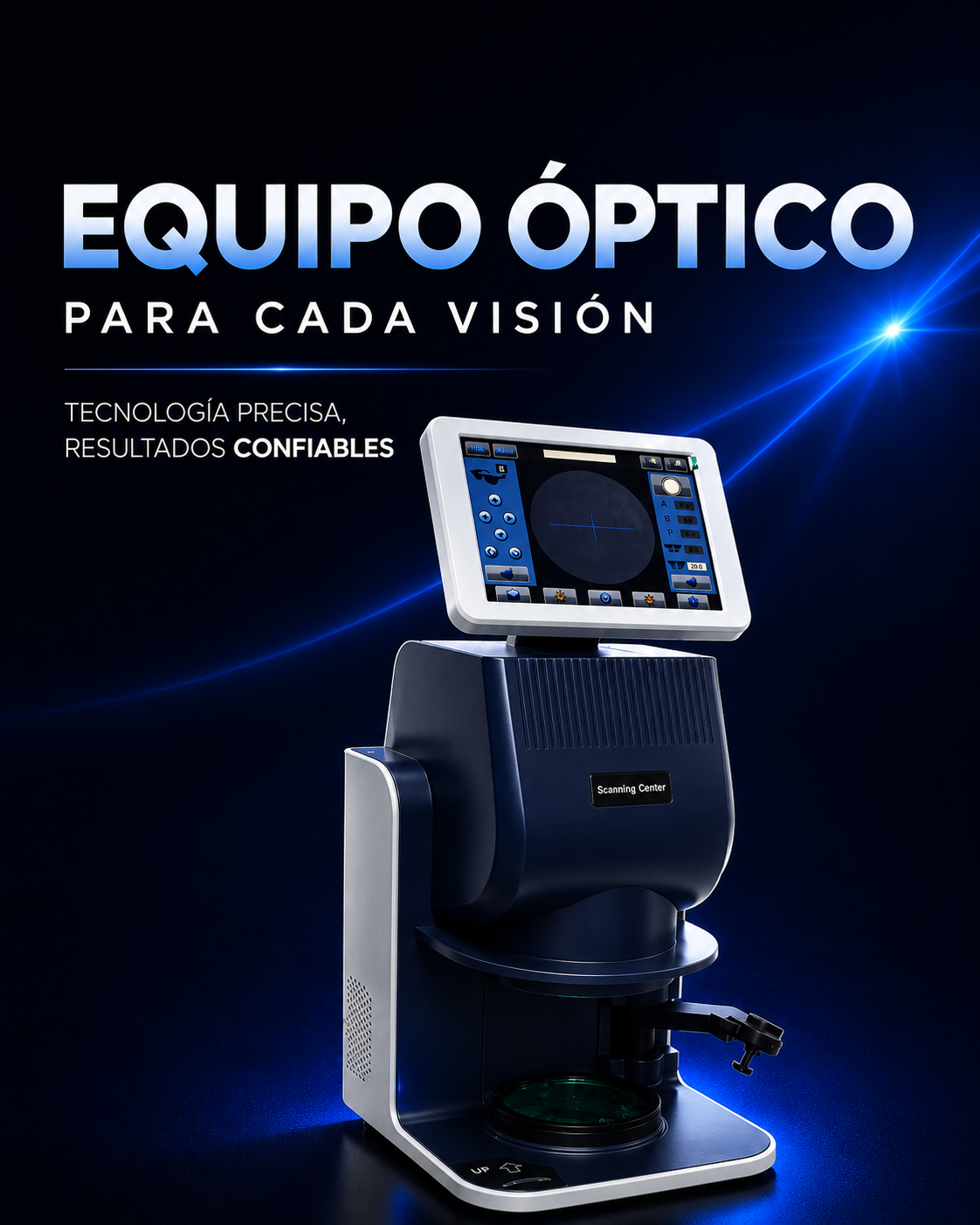 Equipo óptico profesional Optimism