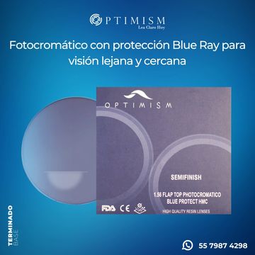 Mica que cambia de color para vision cercana y lejana